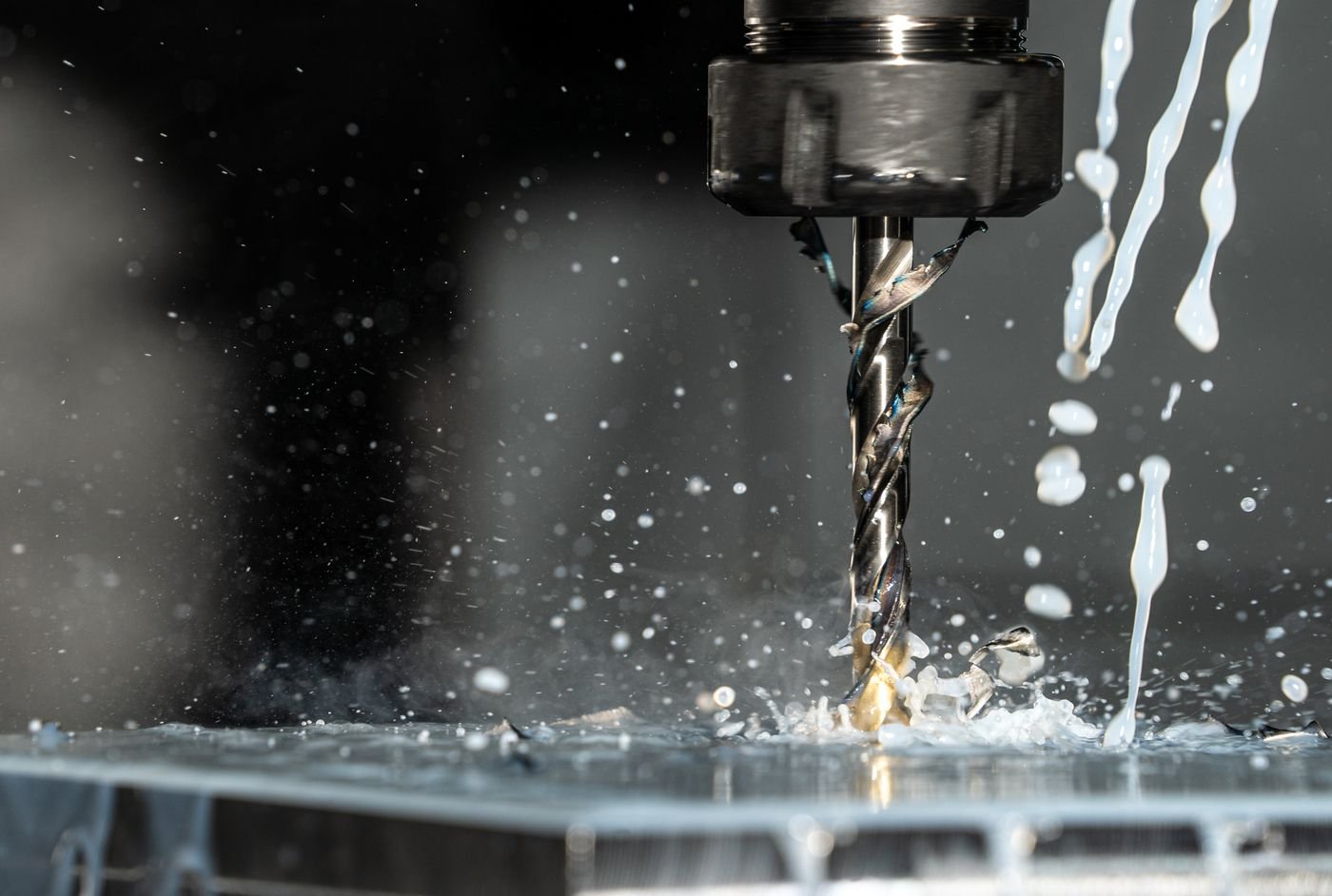 CVM 800 Cosmos Vertical Machining Center in operation